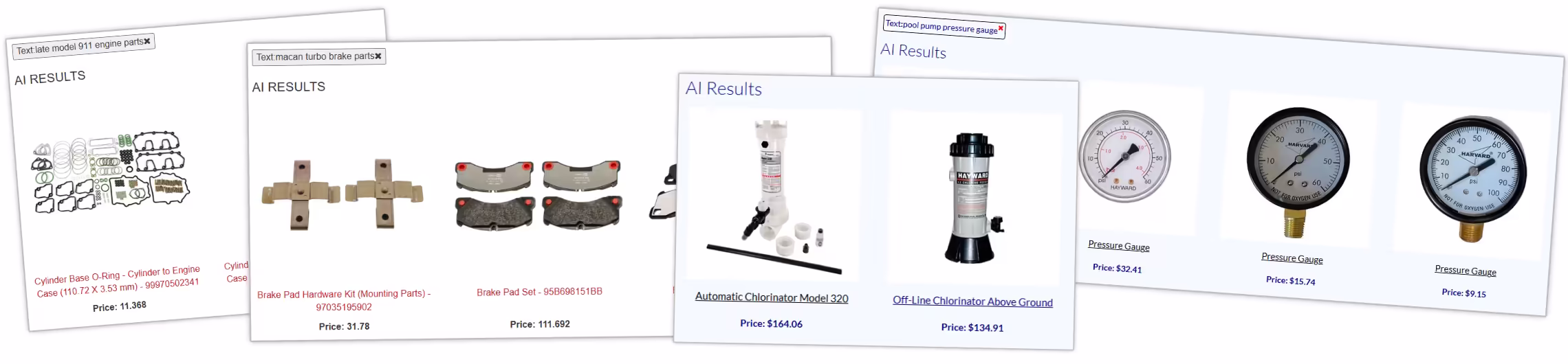 AI Search & Analytics: Convert search results into sales where conventional search fails; Natural-language product discovery, Helpful results even without exact keywords, Tailored to site and customer; Elevate your customer experience with Ecommerce Analytics; Actionable insights from customer behavior, Track marketplace trends and demand shifts